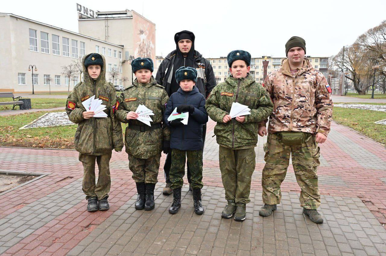 Центр гражданско-патриотической работы «Серпухович» отвёз партию гуманитарного груза на передовую