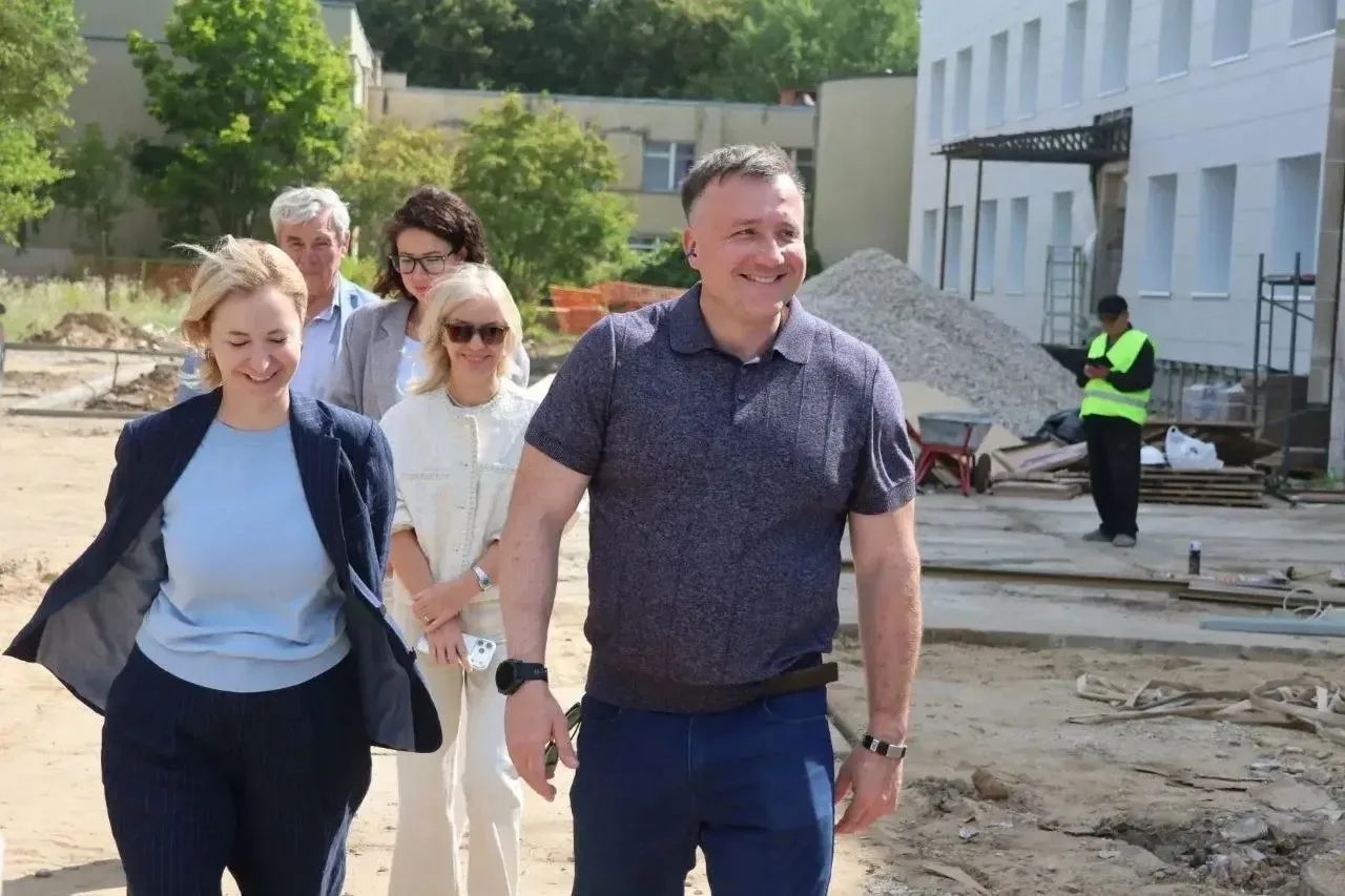 Глава Городского округа Серпухов Алексей Шимко проверил ход капитального ремонта корпуса Губернского колледжа в Протвино