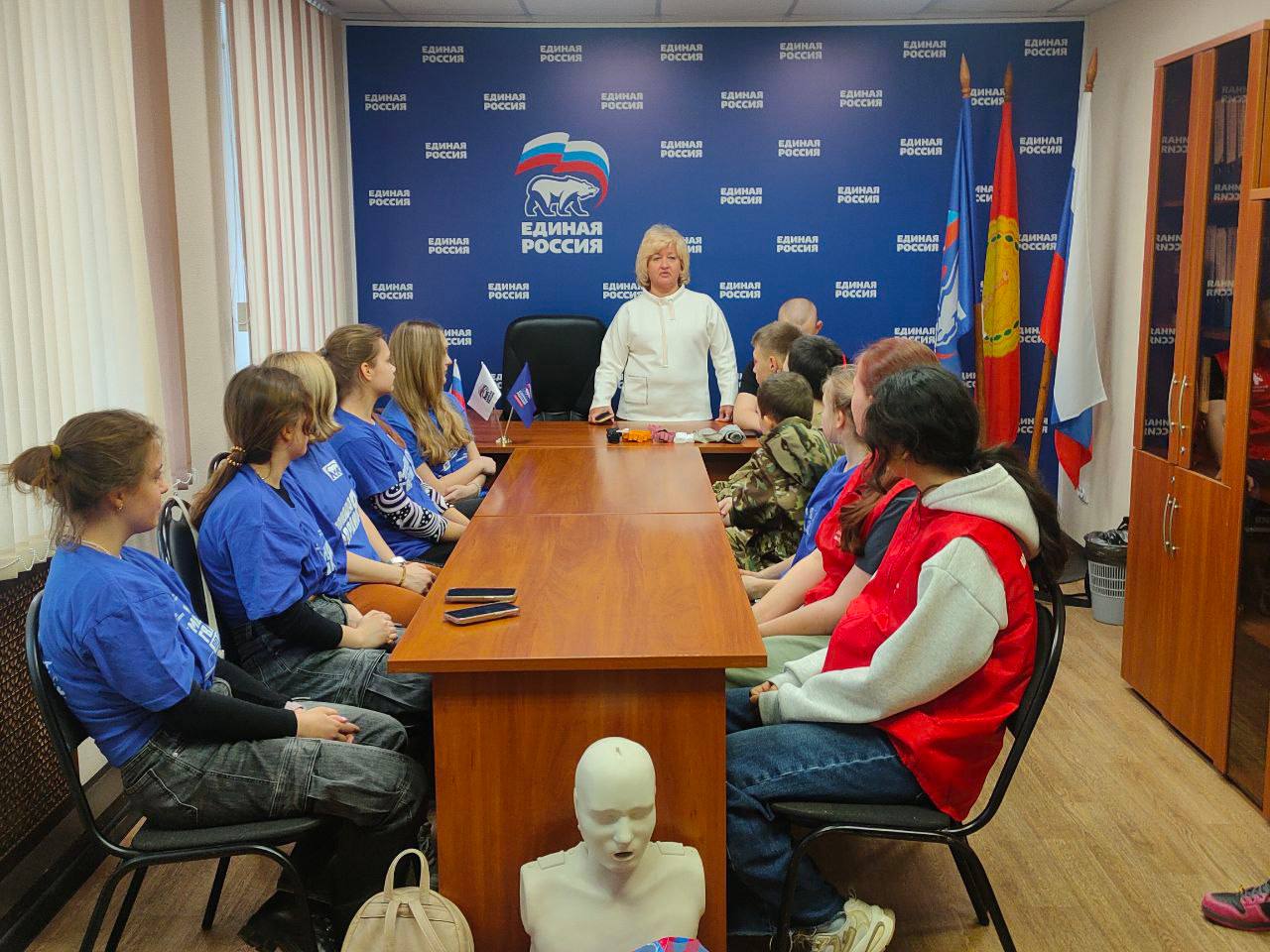 Активисты Серпухова прошли тренинг по оказанию первой помощи 