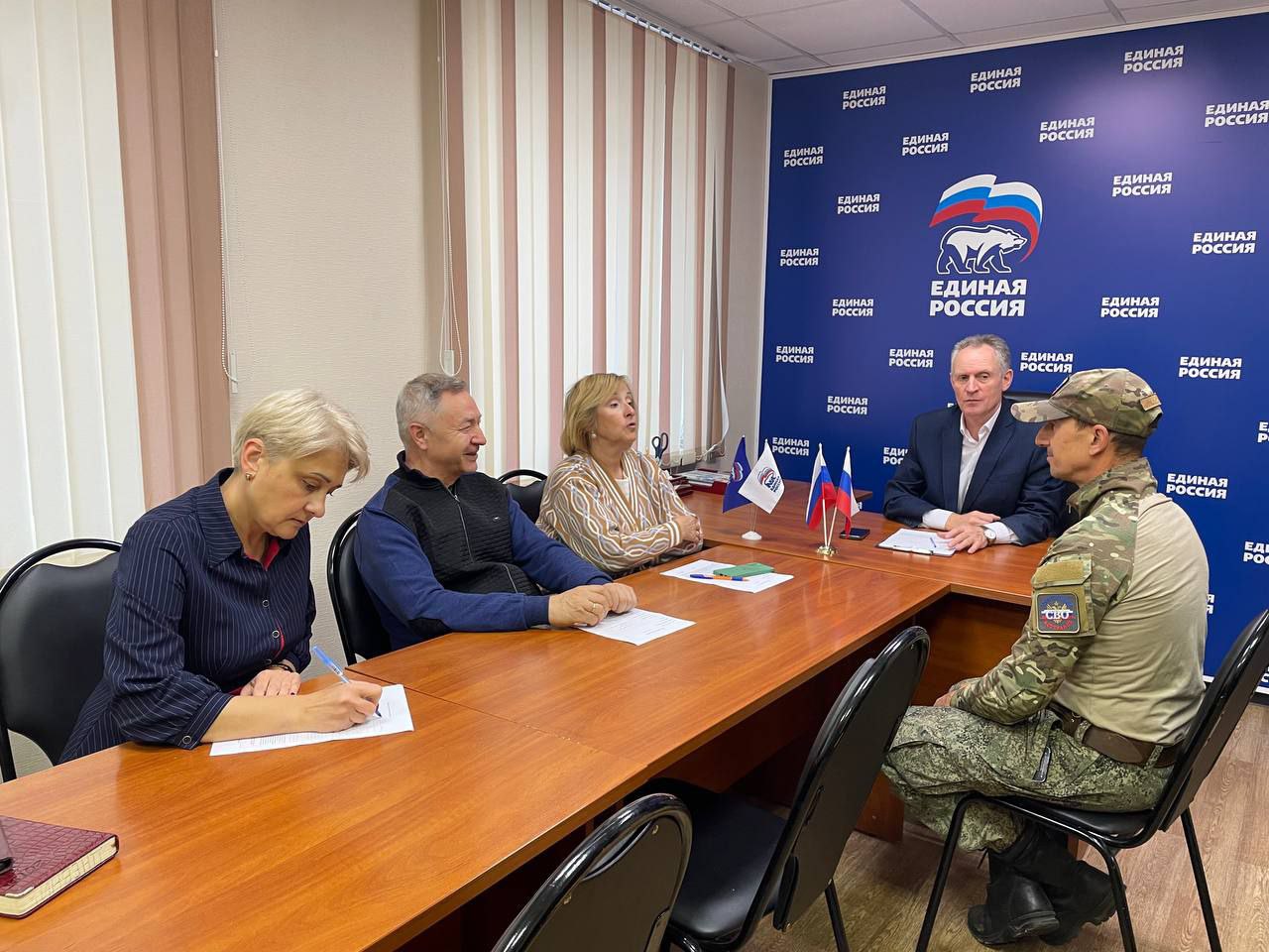 Медицинские вопросы участников СВО: в Серпухове прошел специальный прием