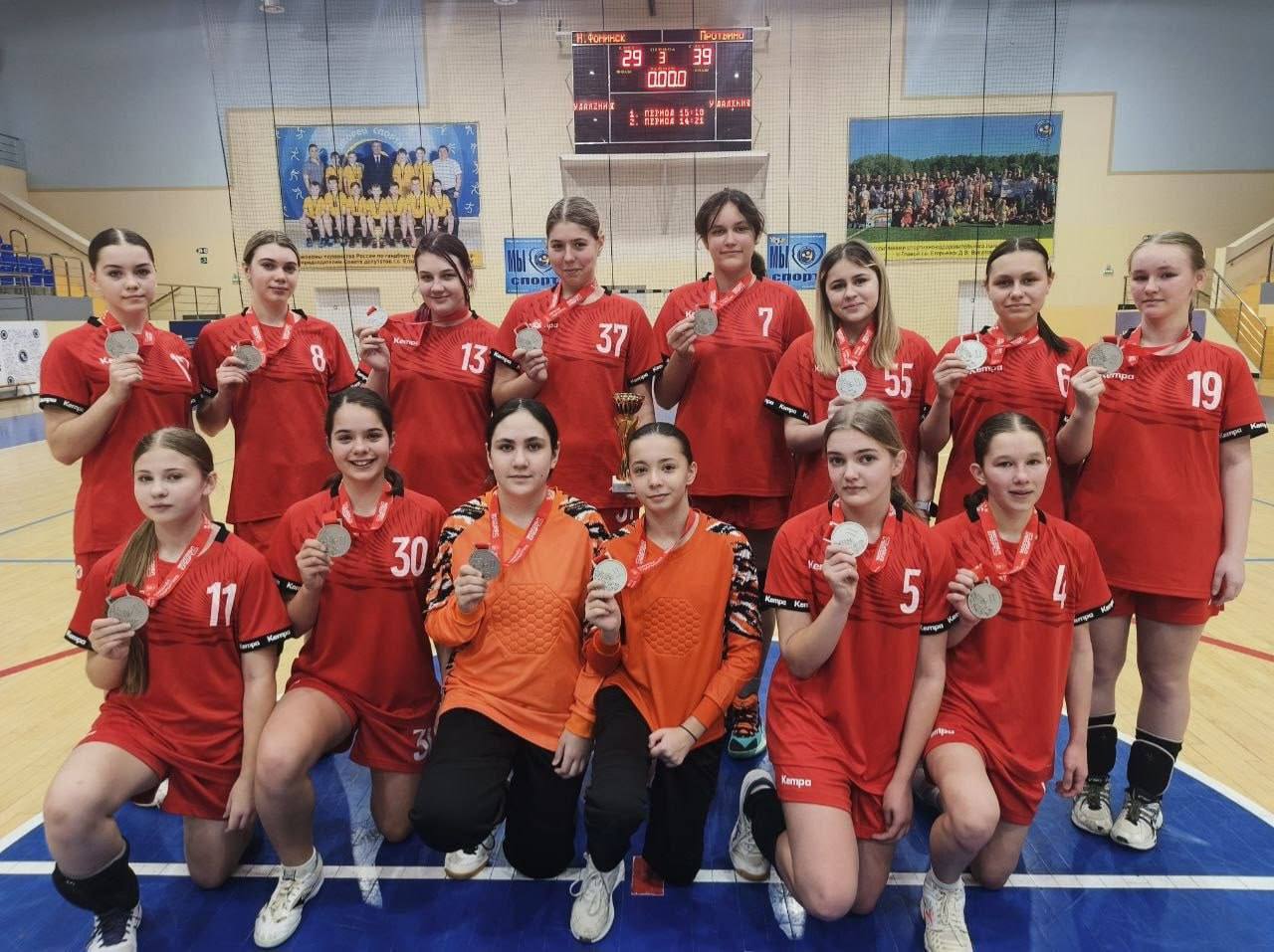 Команда из Серпухова показала достойный результат на Первенстве Московской области по гандболу
