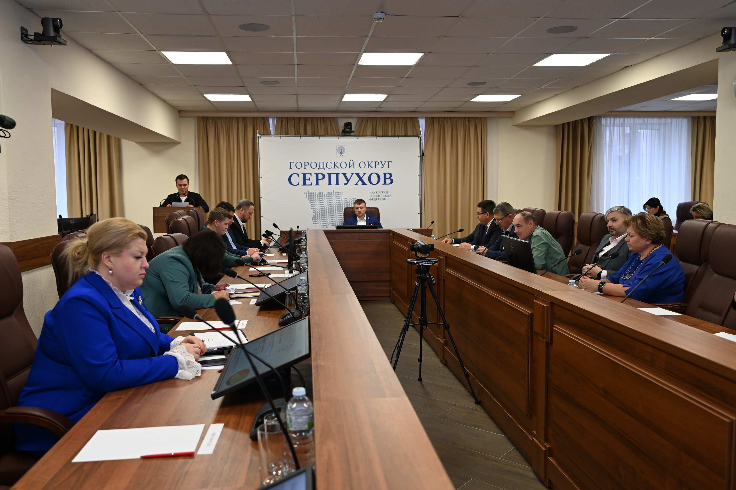 Итоги благоустройства и проведение газификации обсудили в администрации Серпухова на оперативном совещании