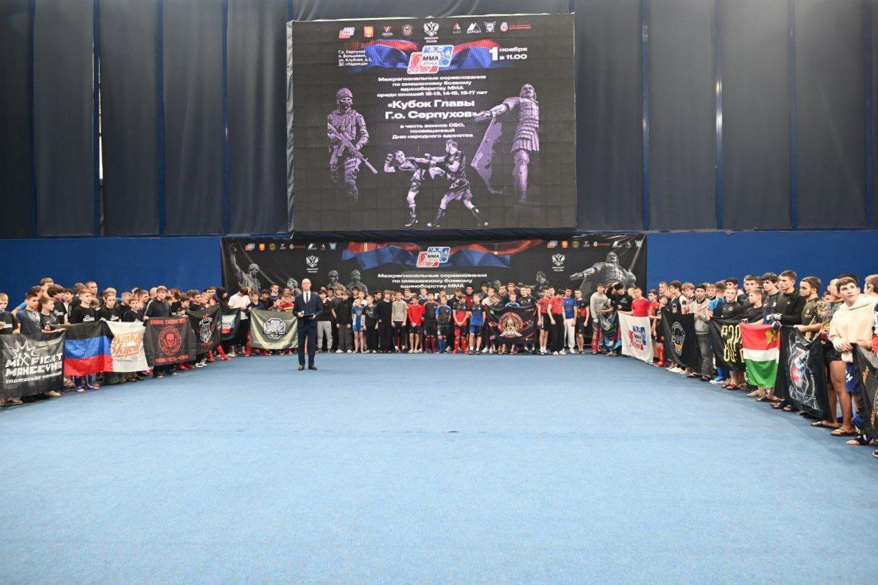 Межрегиональный турнир по ММА прошёл в Серпухове
