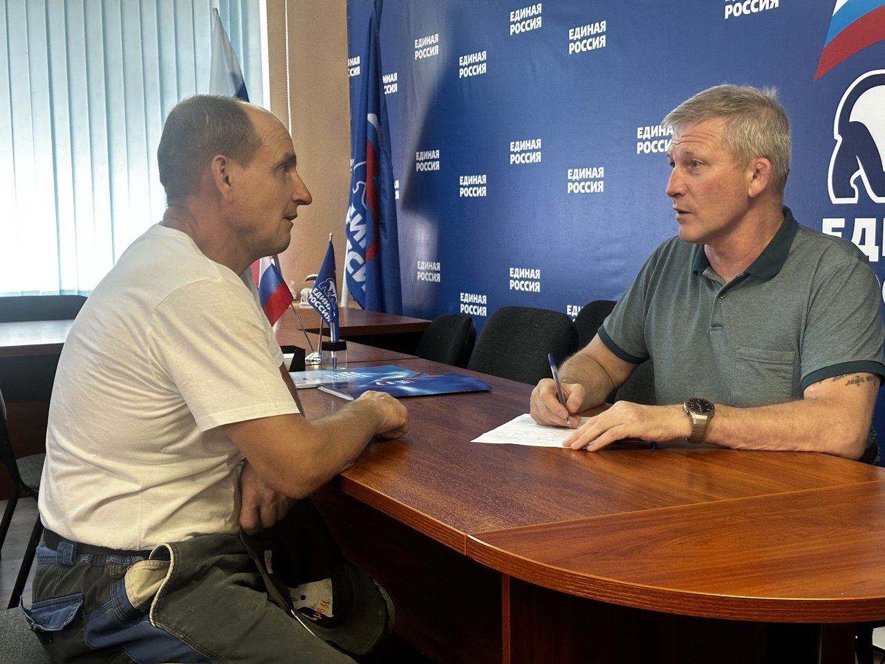 Прием граждан провел в Протвино Сергей Вольховский