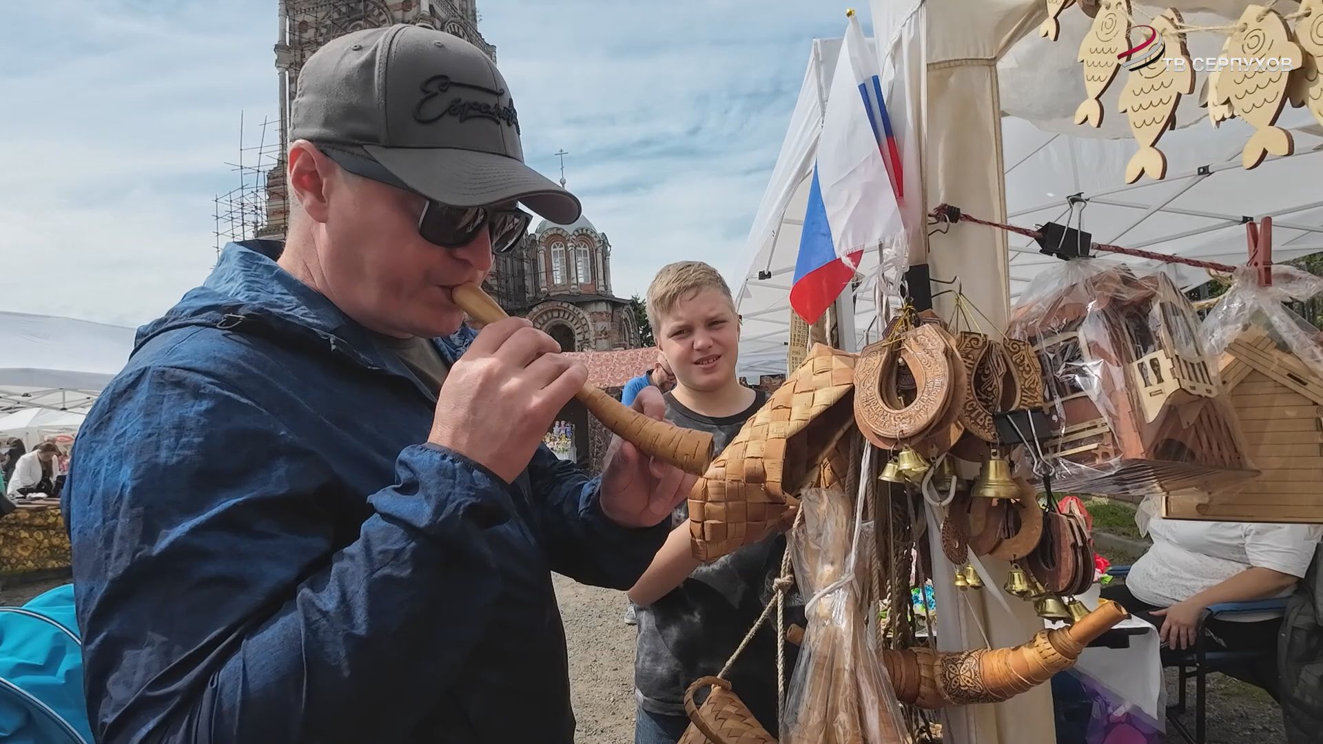 В Серпухове на ярмарке-фестивале «А у нас на горе» жители и гости окунулись в русскую народную культуру