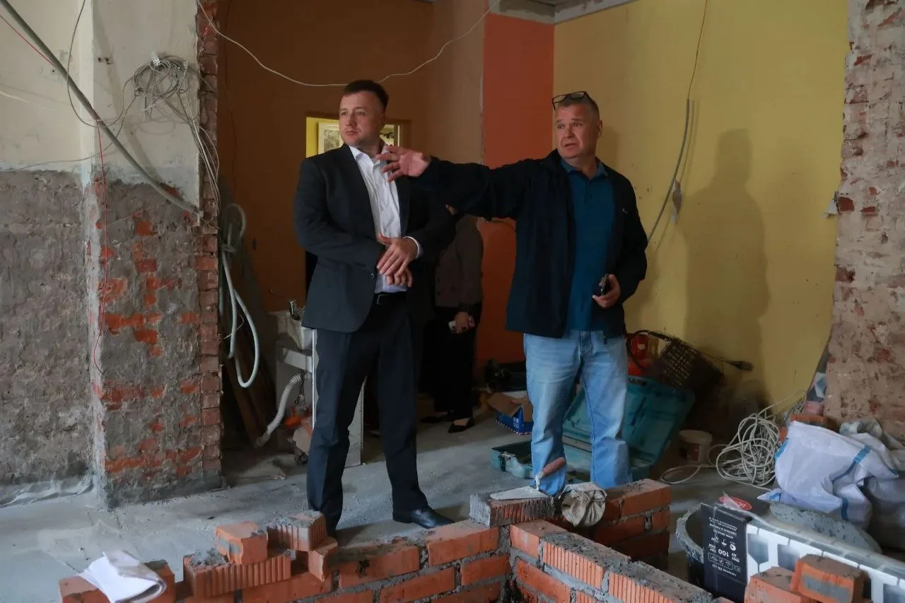 В Доме культуры «Лира» проводится ремонт внутренних помещений. 