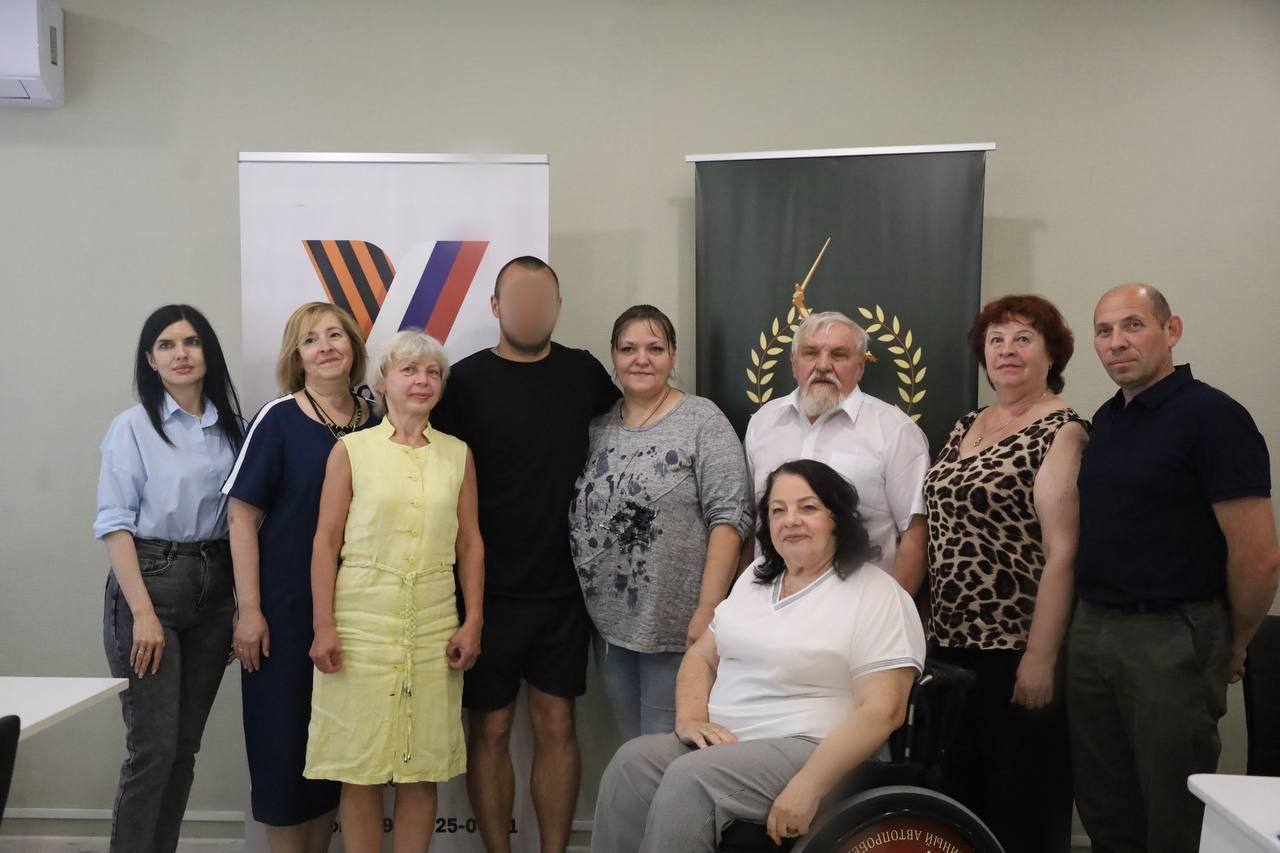В Серпухове провели встречу в семьей участника спецоперации 
