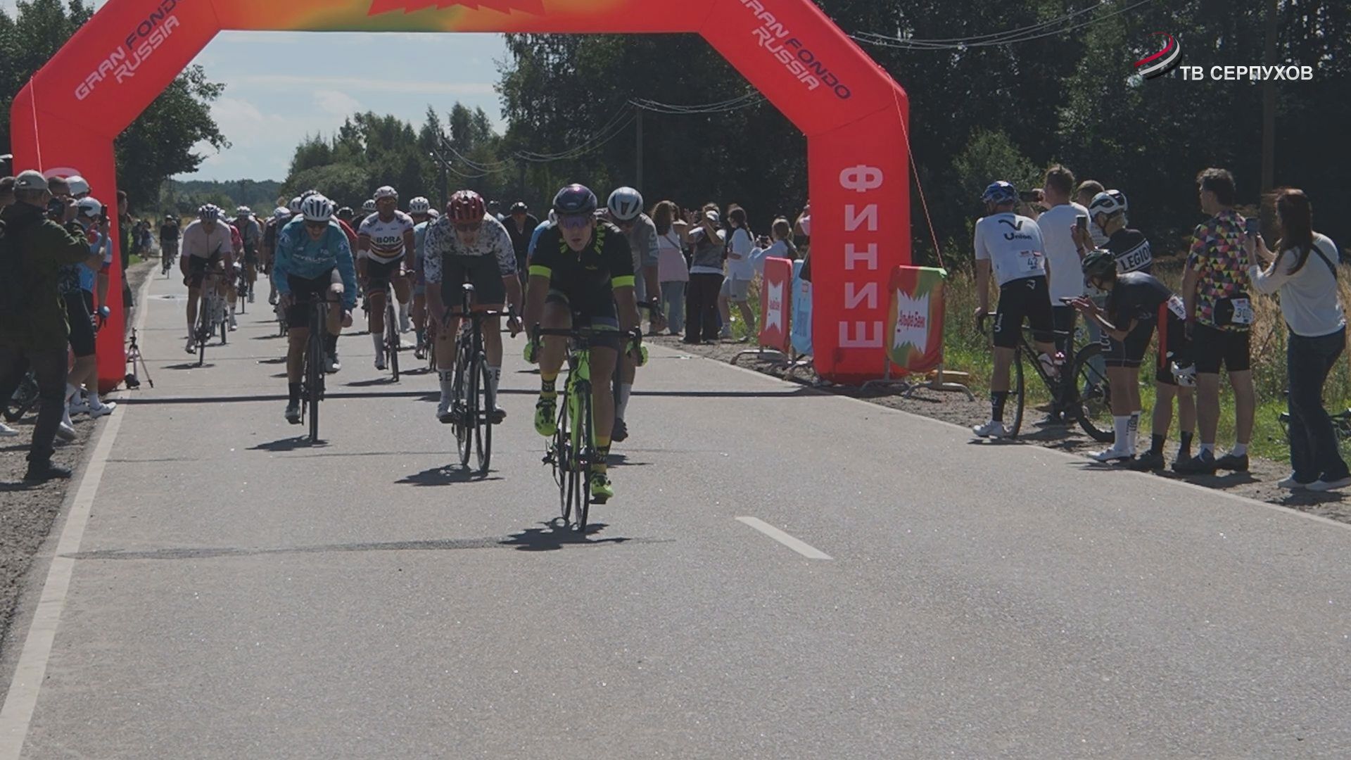 В Серпухове провели велозаезд Gran Fondo Russia