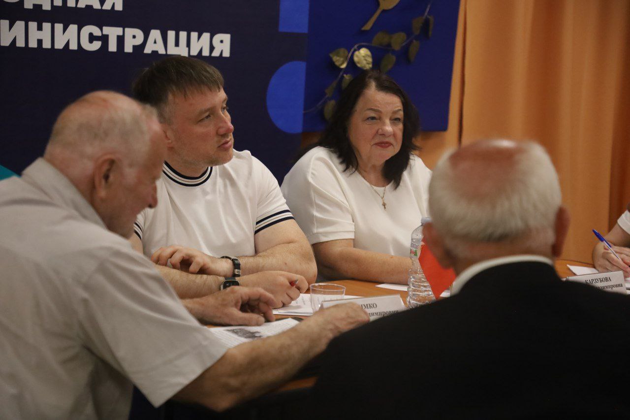 В посёлке Пролетарский прошла встреча с жителями