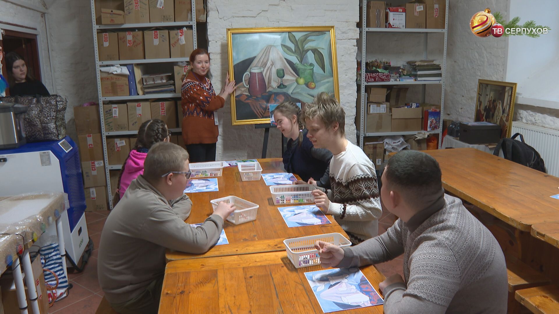 Музей Серпухова проводит занятия для особенных детей