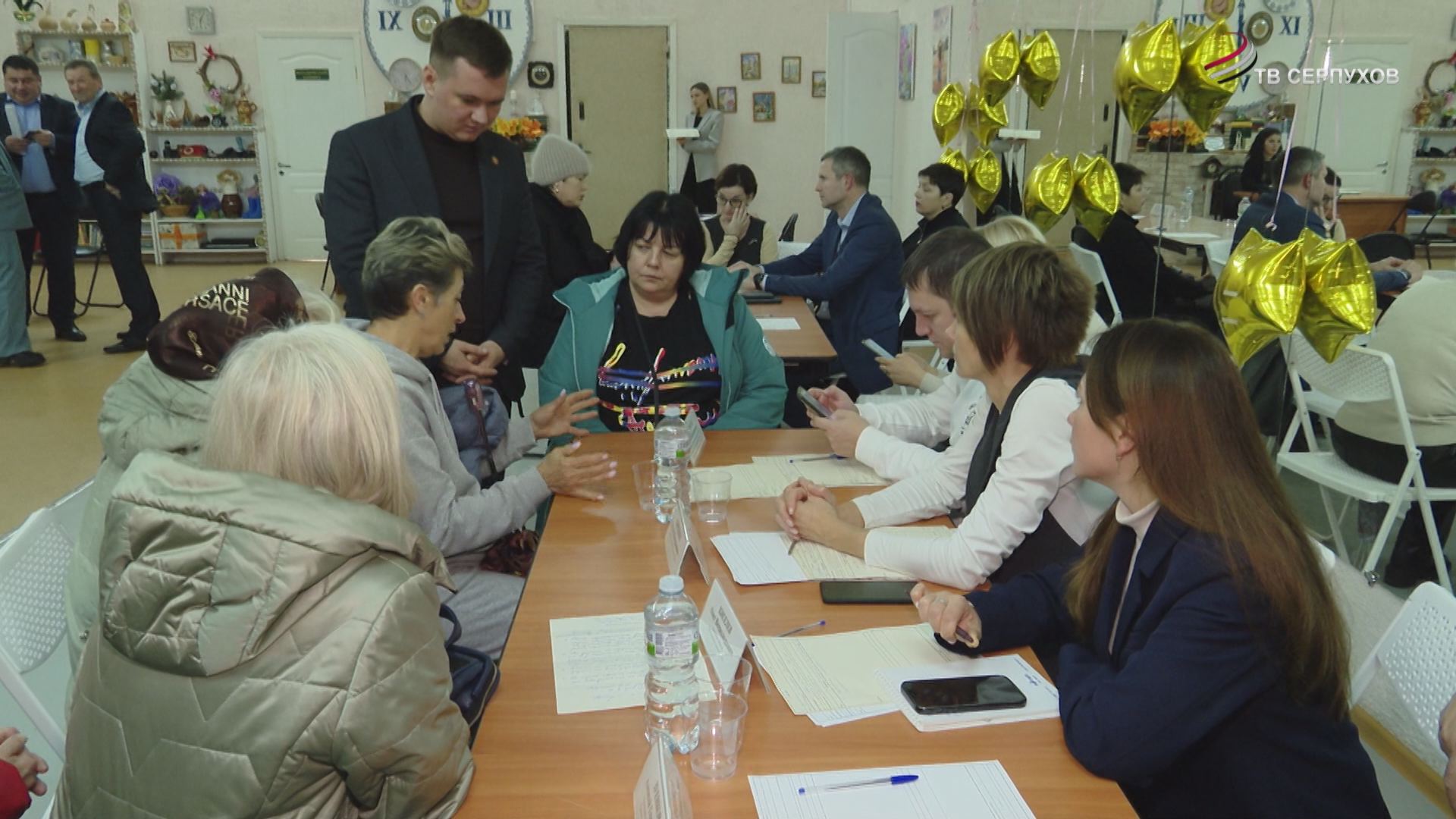 В Серпухове прошел расширенный прием жителей в деревне Васильевское