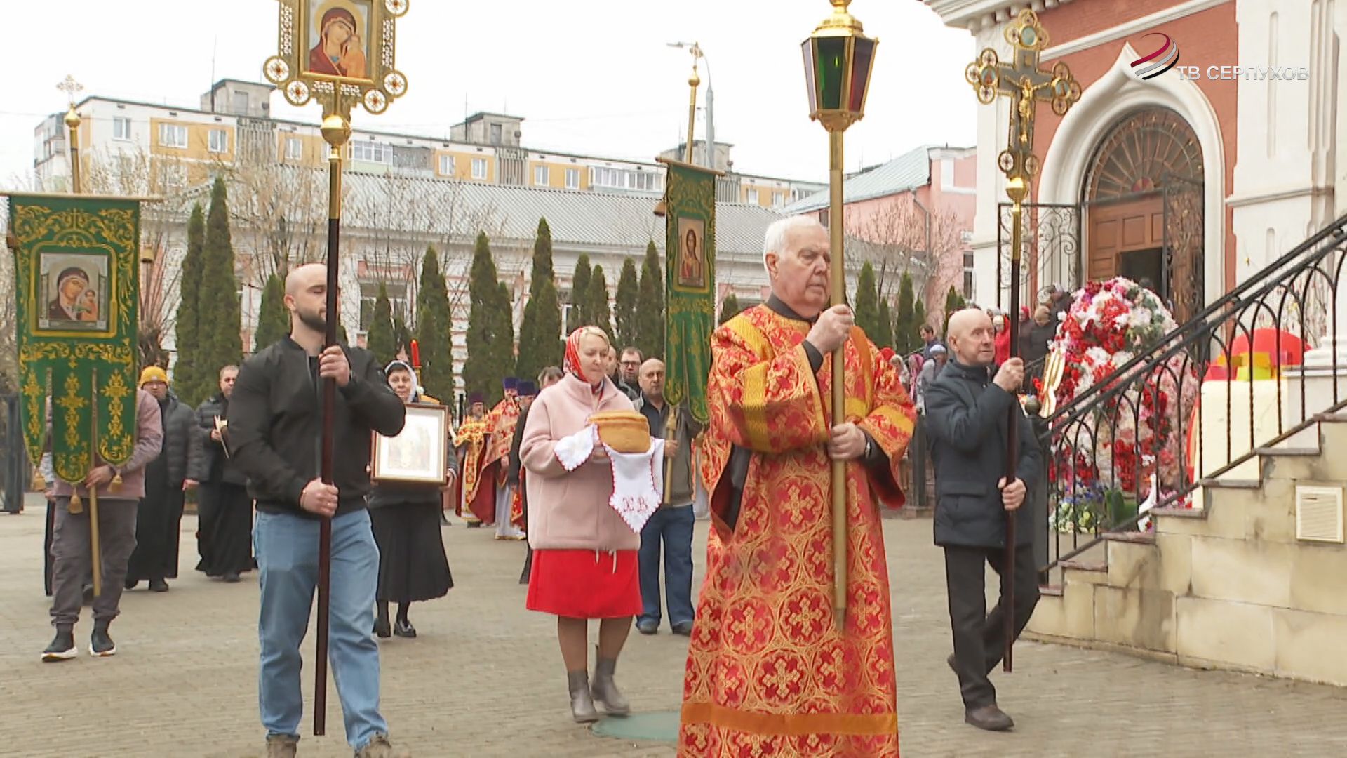 В Серпухове провели соборное богослужение духовенства церковного округа