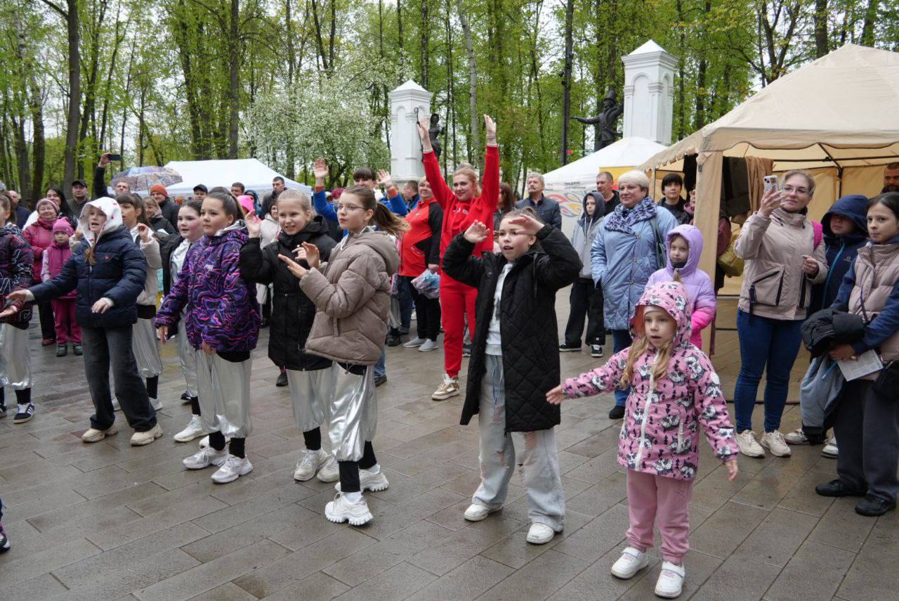 В парках Серпухова открыли тёплый сезон