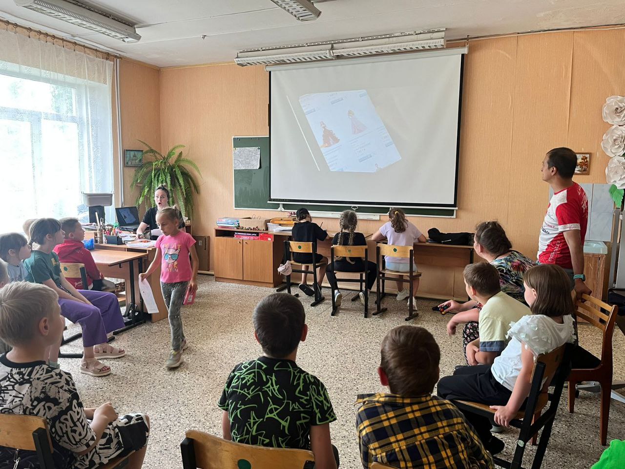 В Серпухове в школьных лагерях дневного пребывания продолжаются киноуроки