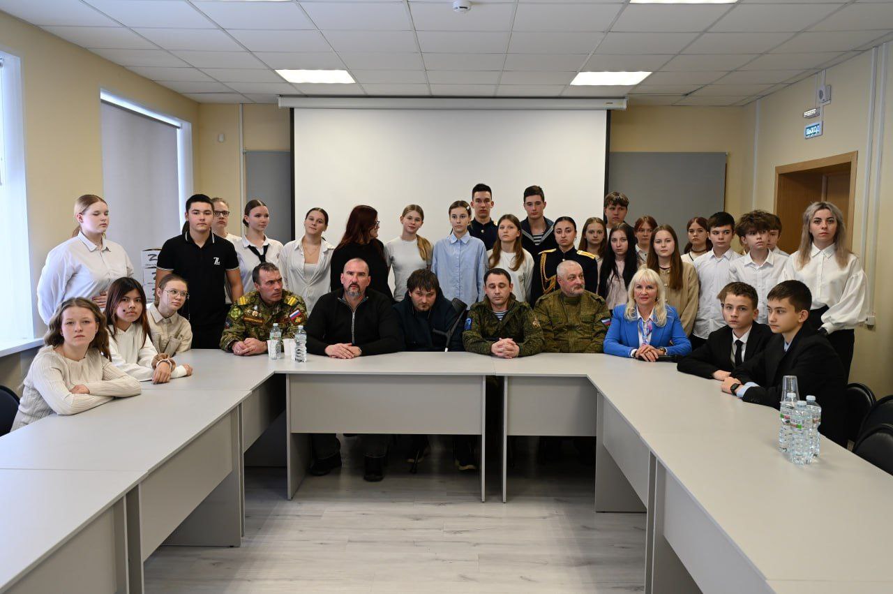 В Серпухове продолжается цикл открытых «Уроков мужества»