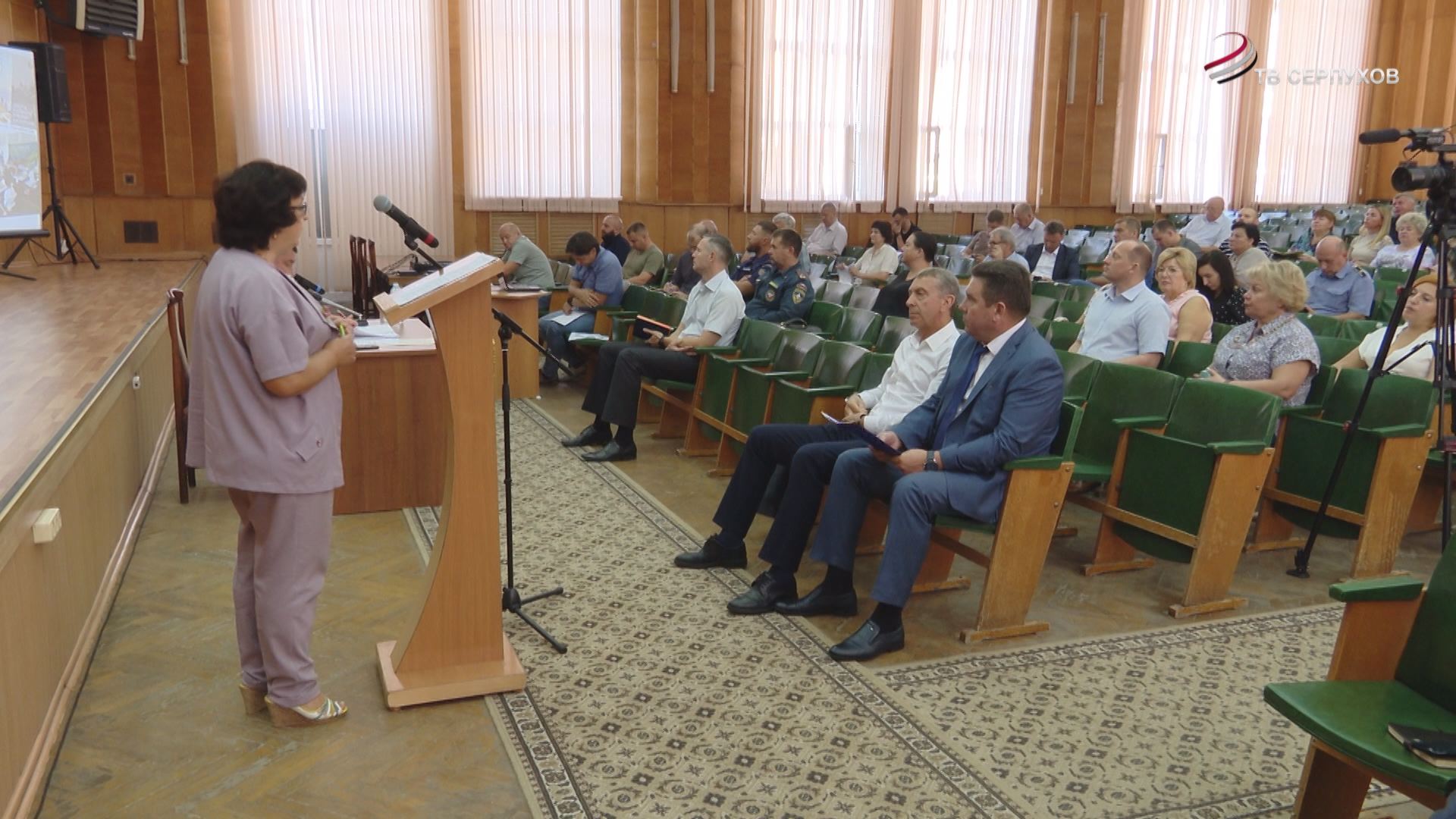 В Серпухове озвучили план мероприятий ко Дню города