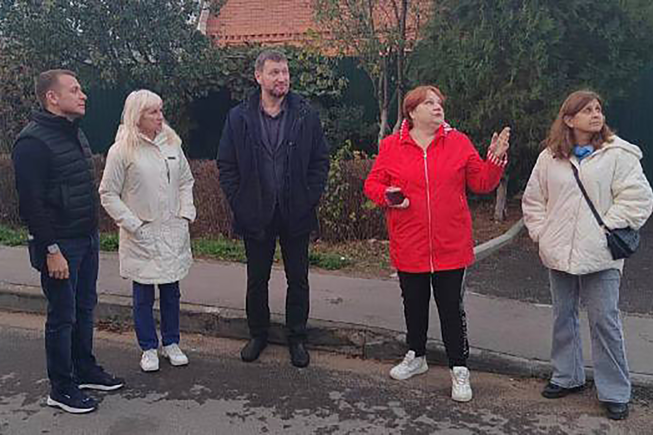 В Серпухове провели встречу с жителями 2-го Поселкового переулка