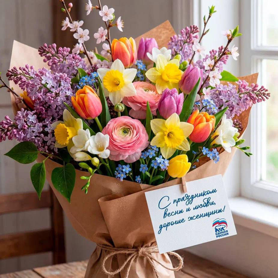 С праздником 8 Марта поздравил жительниц региона депутат Мособлдумы Андрей Голубев