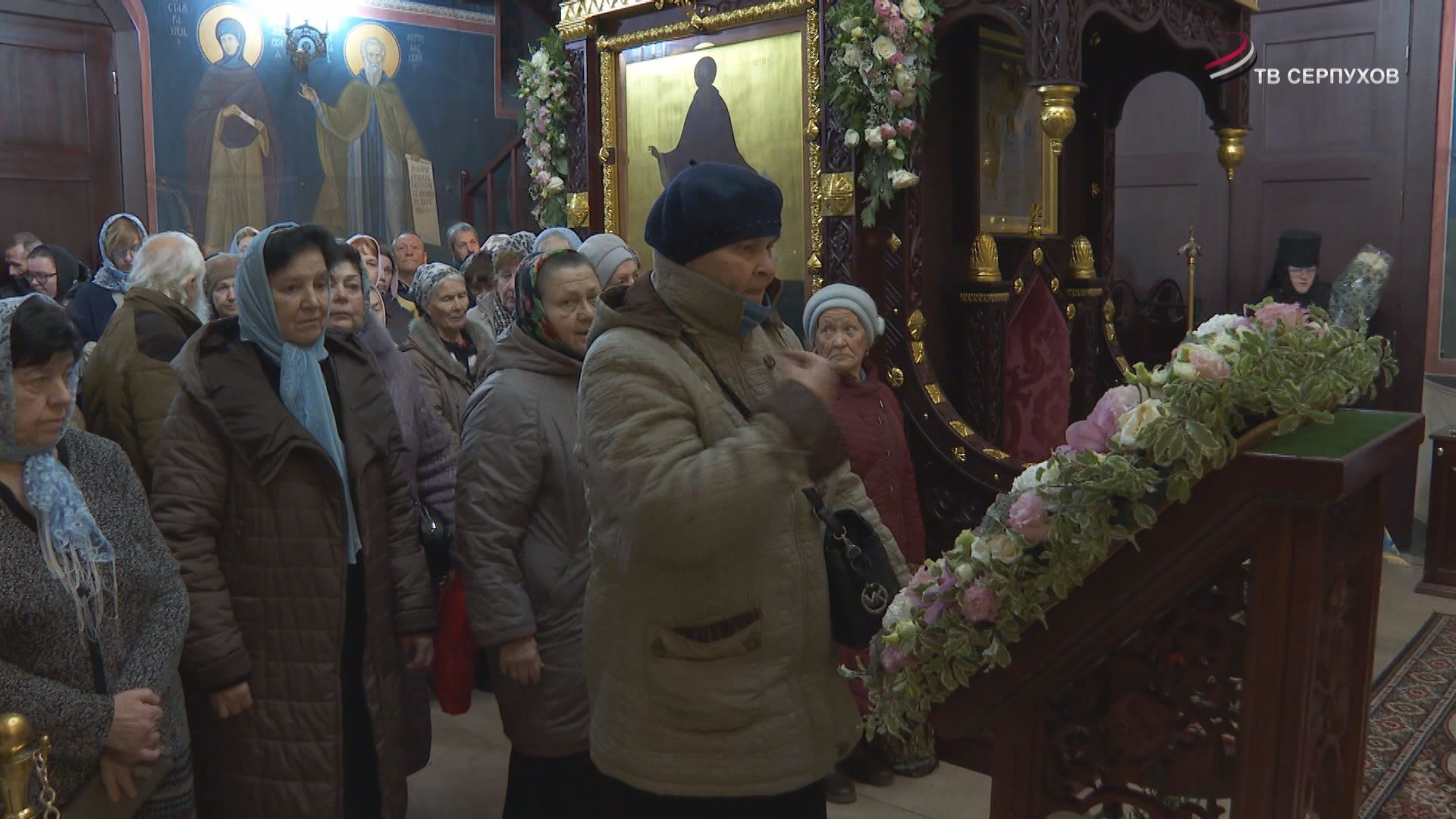 В Серпухове отметили праздник Введение во храм Пресвятой Богородицы
