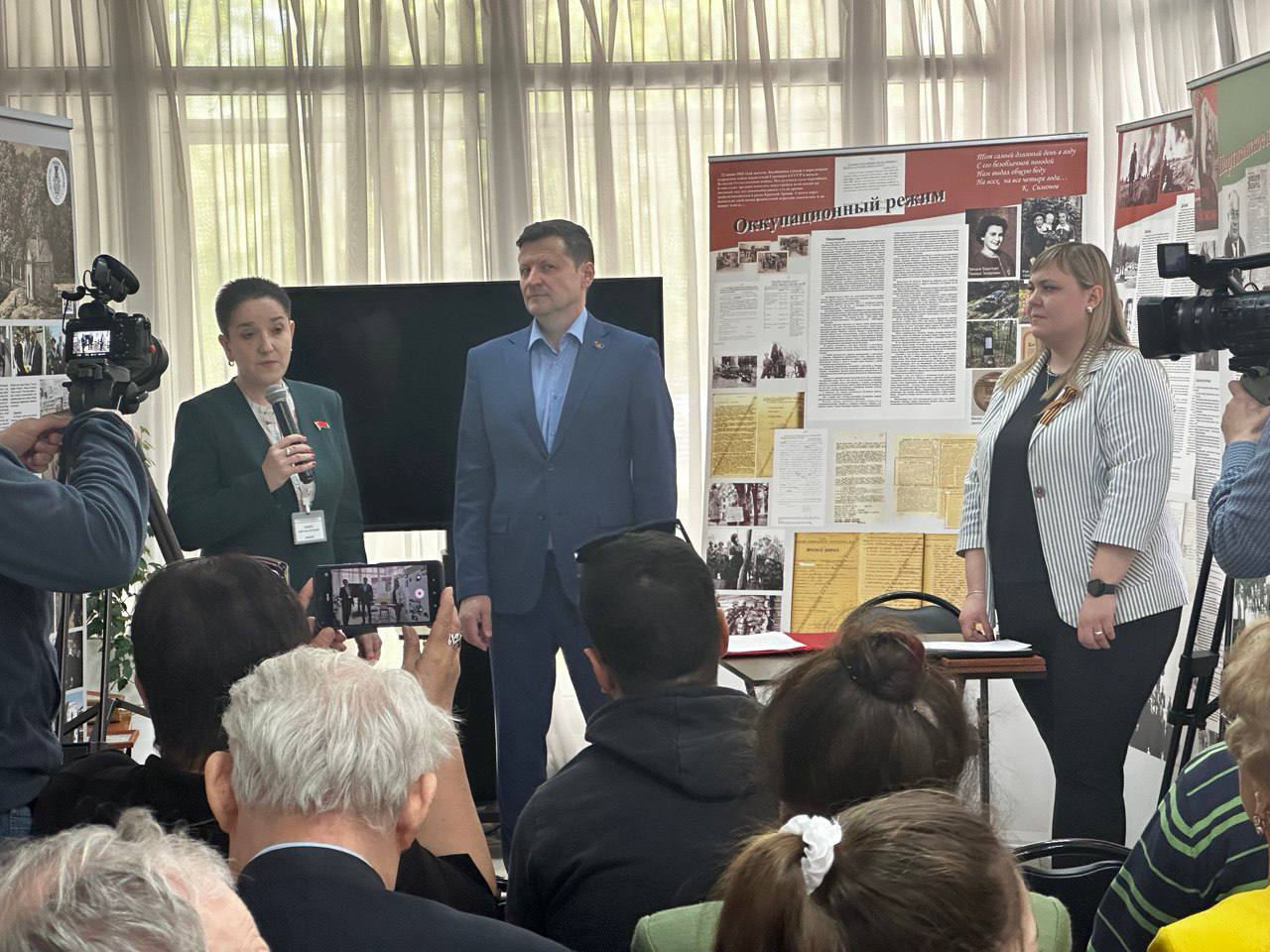 Выставка «Шла война народная» открылась в Протвино