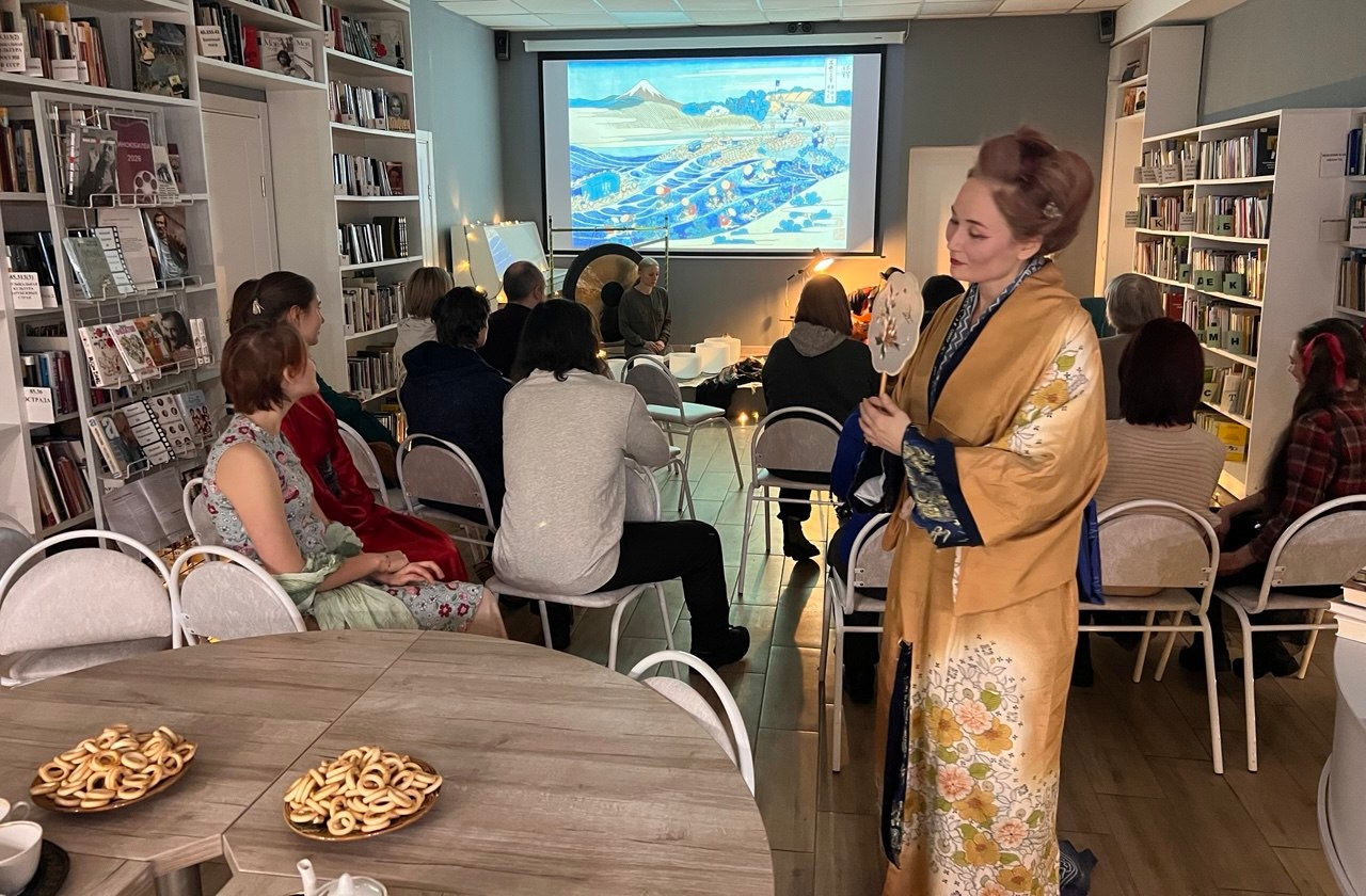 В Центральной городской библиотеке Пущино прошёл необычный спектакль