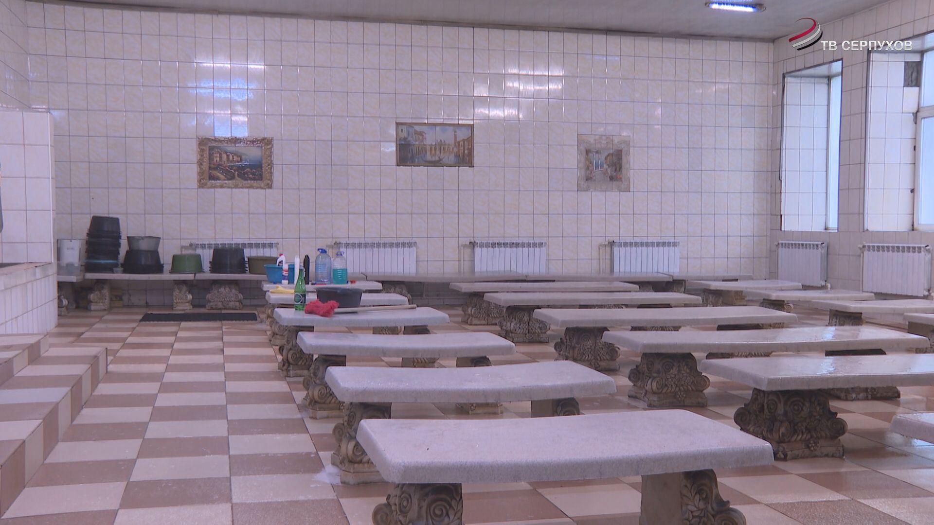 В старейшей в Подмосковье общественной бане завершился ремонт