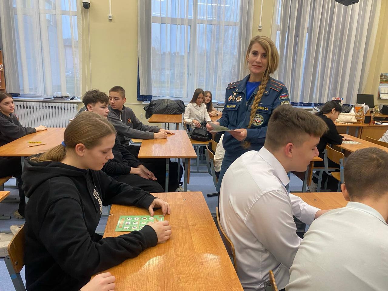 Для школьников Серпухова провели важный урок безопасности