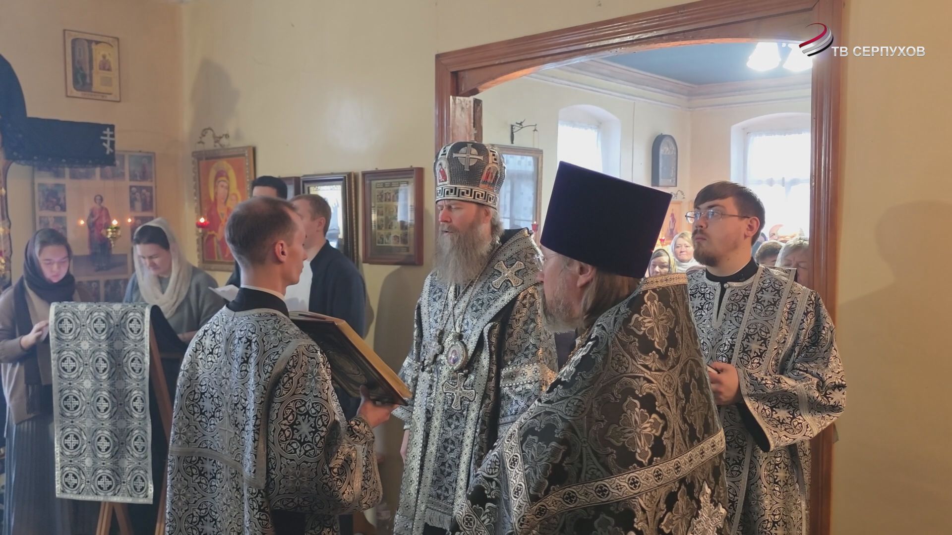 В Серпухове отметили день обретения главы Иоанна Предтечи