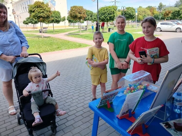 В Летнем читальном зале Детской библиотеки Серпухова состоялся турнир эрудитов