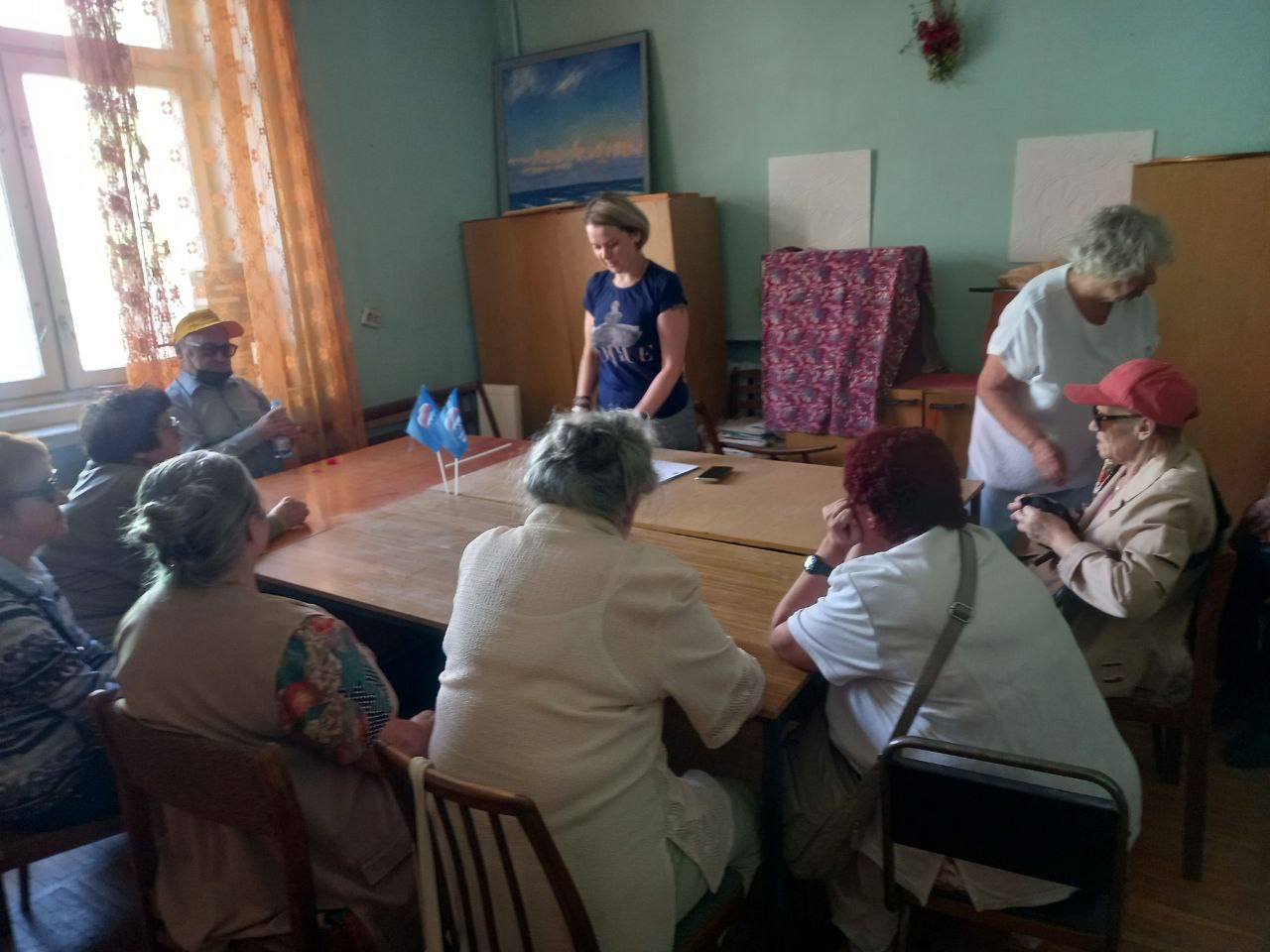 Сотрудникам Серпуховского производственного предприятия слепых рассказали о героических женщинах Первой мировой войны
