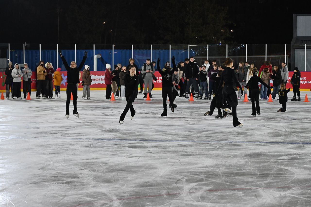 В парках Серпухова открыли зимний сезон