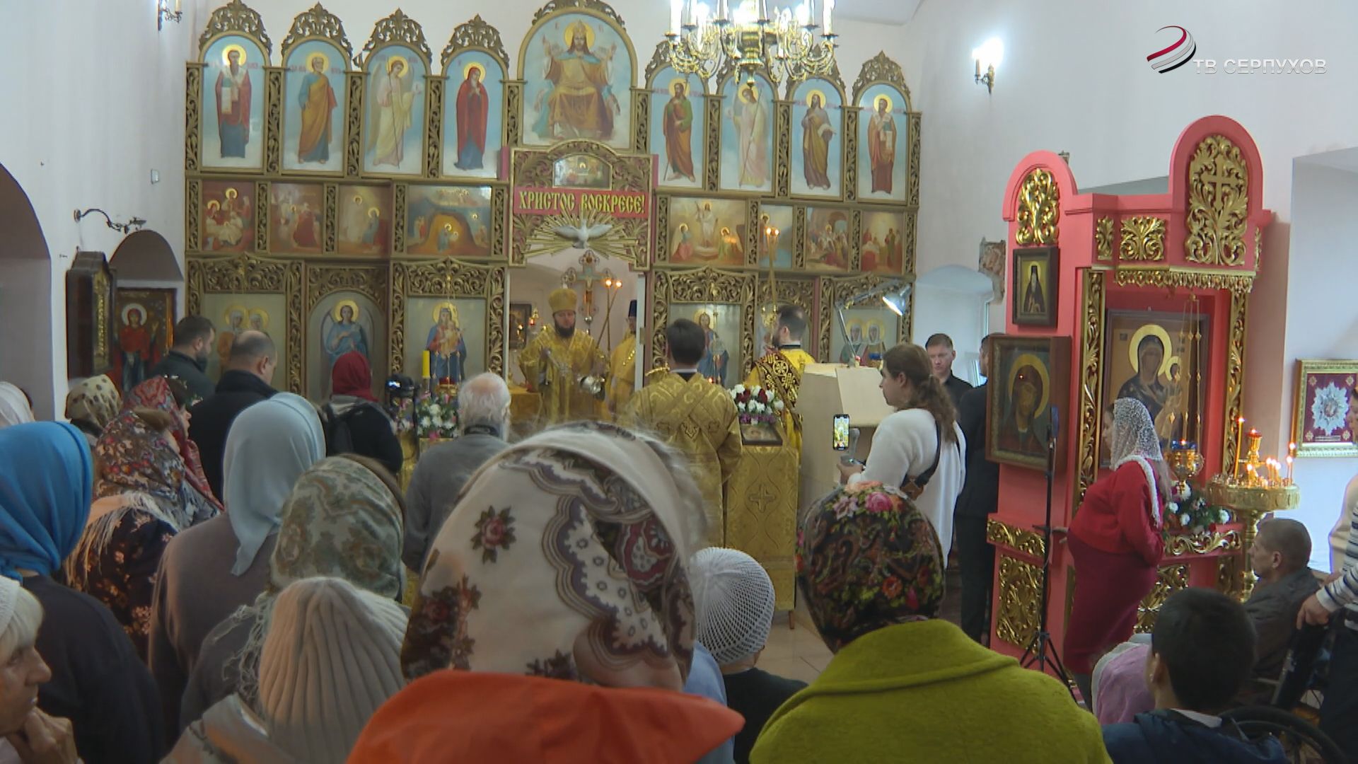 В Серпухове состоялось архиерейское богослужение в Казанском храме