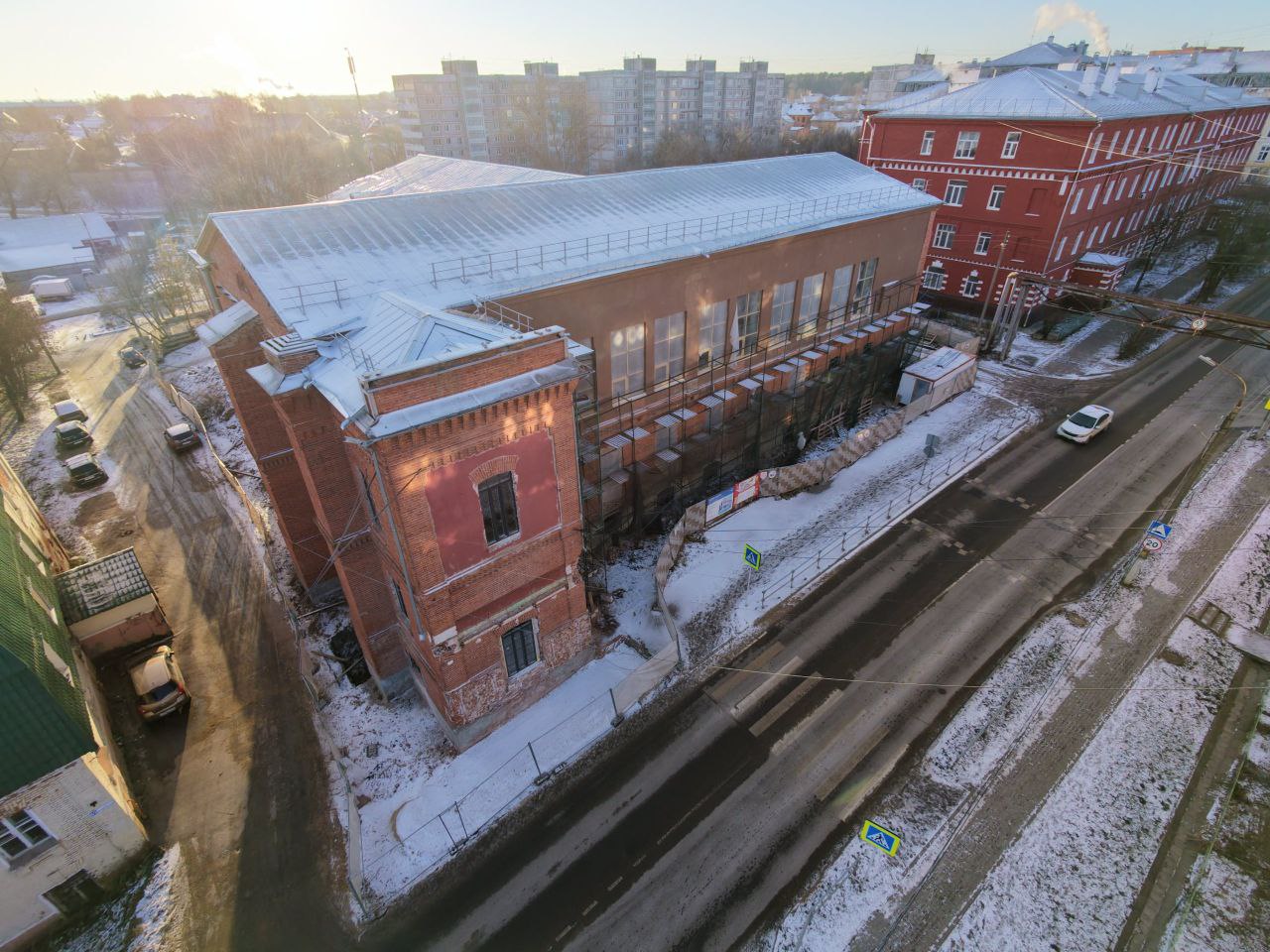 В Серпухове продолжается капремонт учреждений, культуры по Народной программе 