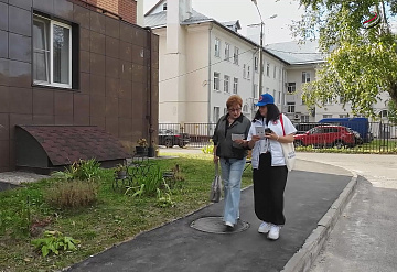 В Серпухове продолжается адресное информирование граждан