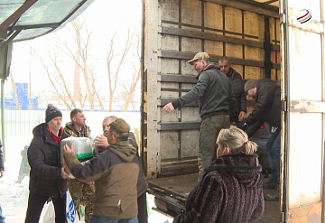 Более 12 тонн гуманитарной помощи отправили из Серпухова в зону СВО