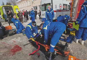 Серпуховские спецслужбы показали свою готовность к массовым ДТП