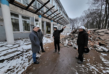 В Липицкой школе Серпухова идет капитальный ремонт