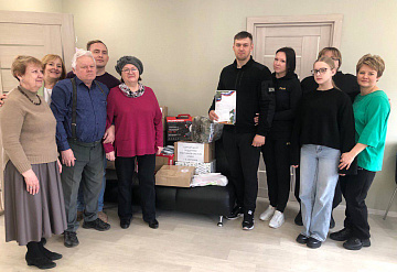 Очередную партию помощи для бойцов СВО передали активисты Серпухова