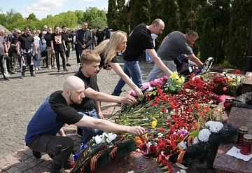 В Серпухове состоялось открытие мотосезона Серпуховским отделением Международного мотоклуба «Ночные волки МС»