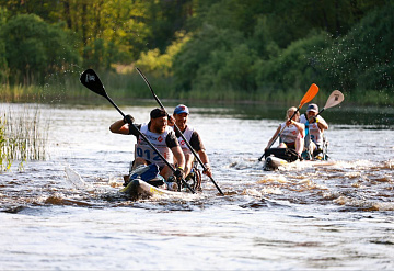 В мультигонке Red fox Adventure race приняли участие спортсмены из Серпухова