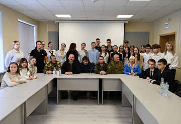 В Серпухове продолжается цикл открытых «Уроков мужества»