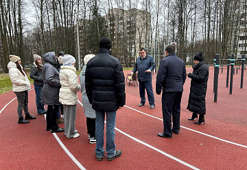 В Протвино готовят к открытию обновлённую спортивную площадку